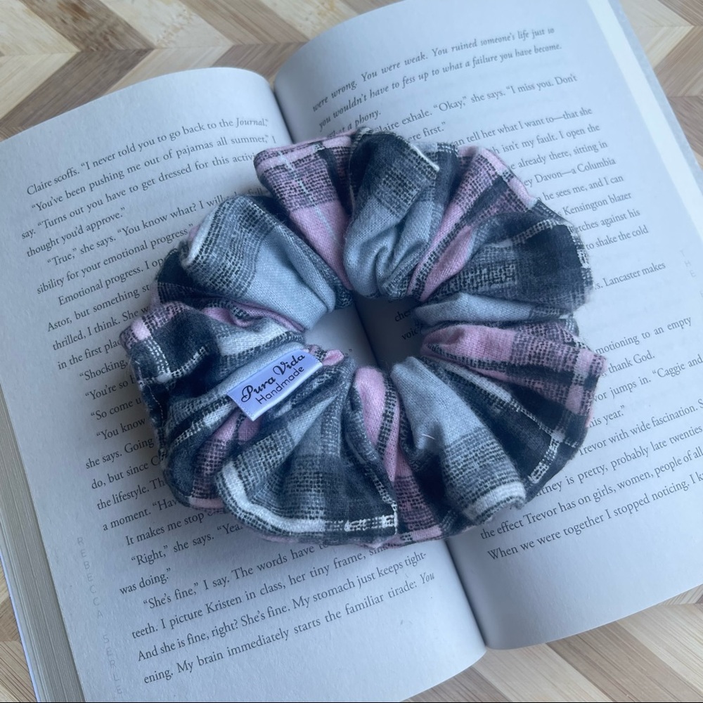 Handmade hair scrunchies